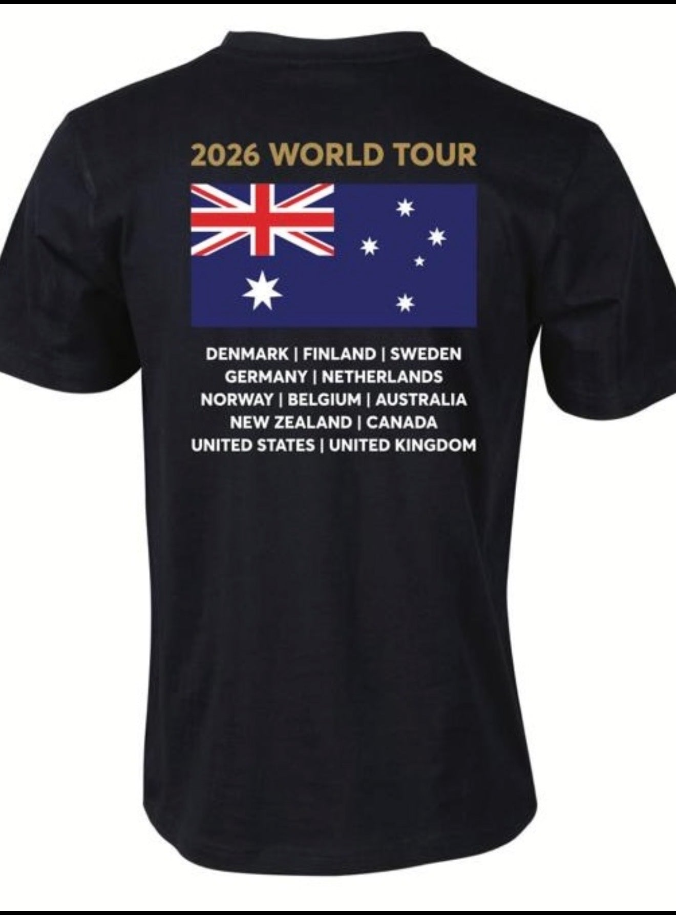 2026 WORLD TOUR T-SHIRT